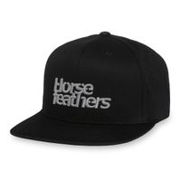 HORSEFEATHERS Kšiltovka Rise - black BLACK