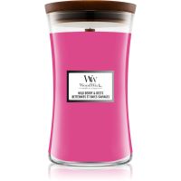 Woodwick Wild Berry & Beets ароматна свещ с дървен фитил 609,5 гр.