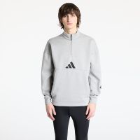 Bluza adidas Z.N.E. Half Zip Hoodie Grey/ Medium Grey Heather S