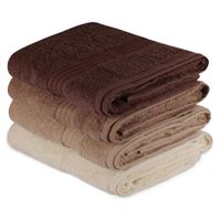 SADA UTERÁKOV, 70/140 cm, hnedá, krémová, béžová