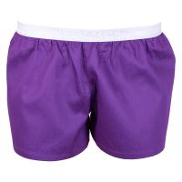 Női bő szárú boxeralsó Represent lila (R8W-BOX-0708) S