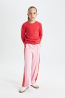 DEFACTO Girls Color Block Wide Leg Wide Leg Sweatpants