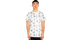 Dedicated T-shirt Stockholm Where They Belong Off-White Pánske - Tričká Dedicated - Biela - 19163-XL - Size: XL