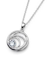 Oliver Weber Náhrdelník s krystaly Orbit 11953
