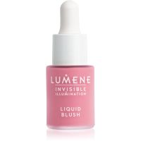 Lumene Invisible Illumination róż w płynie z efektem rozjaśniającym odcień Frosty Petal 15 ml