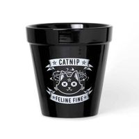 Dekoration (Blumentopf) ALCHEMY GOTHIC - Catnip