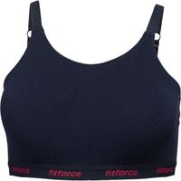 Fitforce MOLISA Момичешко спортно бюстие, тъмносин, размер