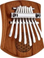 MEINL Sonic Energy udaraljke 8-tonska Mini Kalimba crveno zebra drvo 7 x 5 cm Vrsta: Cvijet života
