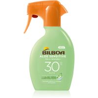 Bilboa Aloe Sensitive pršilo za sončenje SPF 30 250 ml