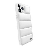 Puffer case pro Apple iPhone XS Max - Picasee Puffer - Biela