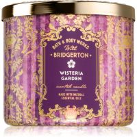 Bath & Body Works Bridgerton Wisteria Garden lumânare parfumată 411 g