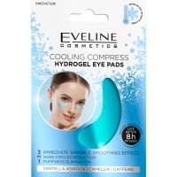 Eveline Cosmetics Hydra Expert гідрогелева маска для шкіри навколо очей з охолоджуючим ефектом 2 кс