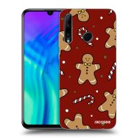 Silikónový čierny obal pre Honor 20 Lite - Gingerbread 2