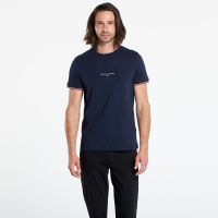 T-shirt Tommy Hilfiger Tommy Logo Tipped Tee Blue L