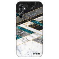 Fashion Case pre Samsung Galaxy A14 5G A146P - Black & White geometry