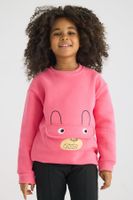 zepkids Kangaroo Pocket, Bear Detail Sweatshirt