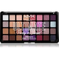 NYX Professional Makeup Ultimate Shadow Palette Lidschattenpalette Farbton Party on Sunset 32x0,95 g