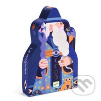Puzzle v tvarovanom balení - Čarodej a krištáľové žezlo - puzzle z kategorie Dětské puzzle