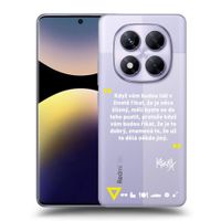 Silikónový prehľadný obal pre Xiaomi Redmi Note 14 Pro 4G - Kazma - MĚLI BYSTE SE DO TOHO PUSTIT