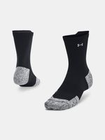 Under Armour UA AD Run Cushion Mid Socken Schwarz