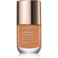 Clarins Everlasting Youth Fluid Foundation rozjasňujúci make-up SPF 15 odtieň 114 Cappuccino 30 ml