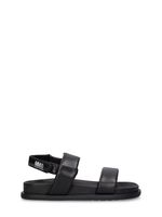 Logo Print Strap Sandals
