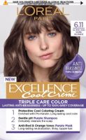 L’Oréal Paris крем за боядисване - EXCELLENCE Cool Cremes - 6.11 Ultra Ash Dark Blonde