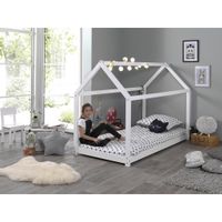 Vipack DOMČEKOVÁ POSTEĽ, 90/200 cm biela