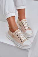 BIG STAR SHOES Damskie Trampki Na Masywnej Podeszwie Big Star