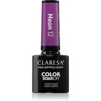 Claresa SoakOff UV/LED Color Neon gel lak za nohte odtenek 12 5 g