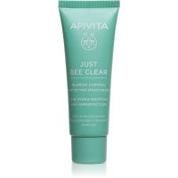 Apivita Just Bee Clear Blemish Control Moisturizer хидратиращ крем за лице с ниацинамид 40 мл.