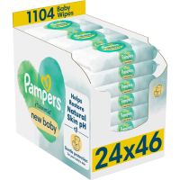 Pampers Harmonie New Baby вологі очищуючі серветки для дітей 24x46 кс