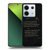 Silikónový čierny obal pre Xiaomi Redmi Note 13 Pro 5G - POET