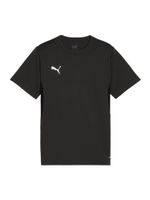 PUMA Tehnička sportska majica 'TeamGoal'  crna / bijela