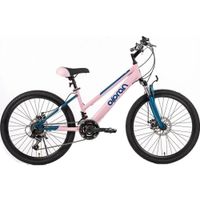 Odlehčené juniorské kolo Olpran Talpa 24" - model 2026 • 135-155 cm • 13,6 kg 15" (135-155 cm) růžová/petrolejová