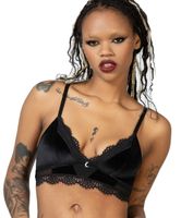 Damen BH KILLSTAR - Freyja - schwarz 4XL