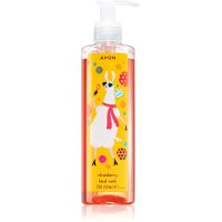 Avon Lama Dude flüssige Seife für die Hände mit Erdbeerduft 250 ml