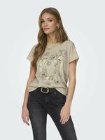 ONLY Flora Bluse Beige