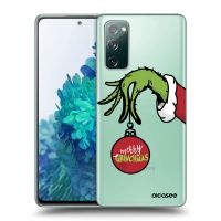 Silikónový prehľadný obal pre Samsung Galaxy S20 FE - Grinch