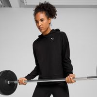 Puma CLOUDPSUN Hoodie Damen | Black/White | Größe: 3XL