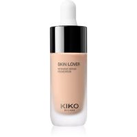 KIKO Milano Skin Lover Intensive Serum Foundation długotrwały podkład w płynie o działaniu nawilżającym odcień 2WG Warm Gold 20 ml
