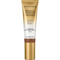 Max Factor Miracle Second Skin hidratáló alapozó krém SPF 20 árnyalat 12 Neutral Deep 30 ml