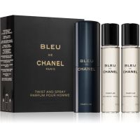 Chanel Bleu de Chanel Parfüm + zusätzliche Füllung für Herren 3x20 ml