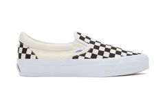 Vans Slip-On Reissue 98 LX Black/Off White Pánske - Tenisky Vans - Čierna - VN000CSE2BO-7.5 - Size: 7.5
