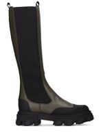 50mm Leather Tall Boots