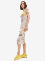 Desigual News Rochie Bej