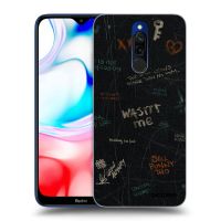 Silikónový prehľadný obal pre Xiaomi Redmi 8 - CONFESSION