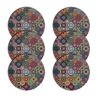 Bertoni Home Unisex's 6 Round Table Pads Set Valencia