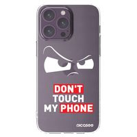 Silikónový prehľadný obal pre Apple iPhone 14 Pro Max - Cloudy Eye - Transparent