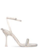 95mm Icon Crystal & Leather Sandals